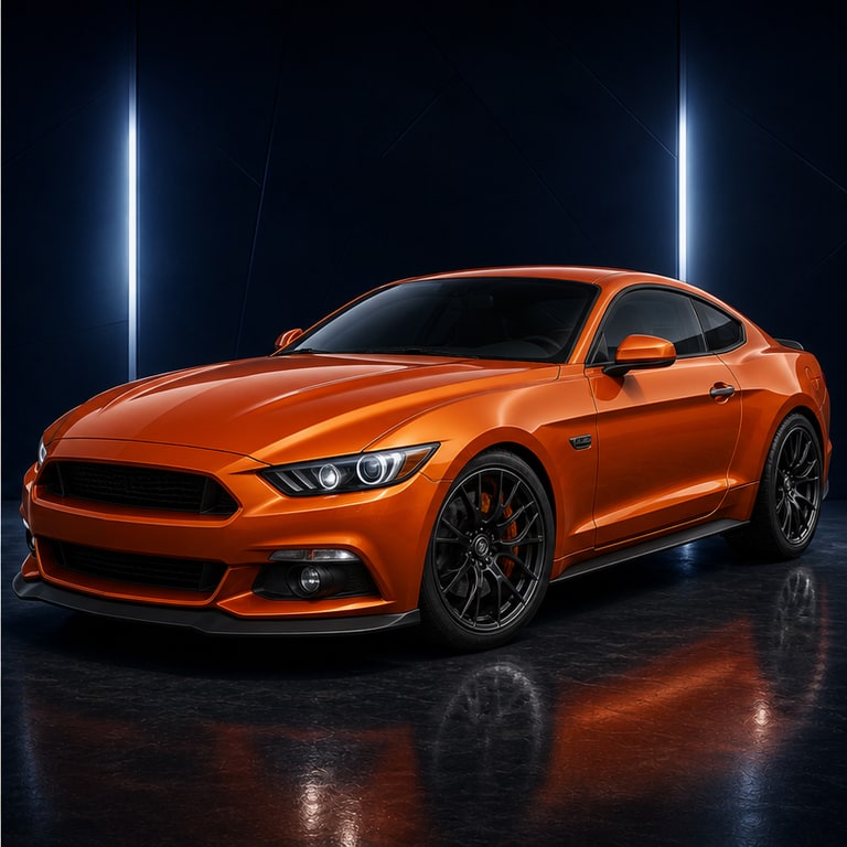 Sport coupe after restoration
